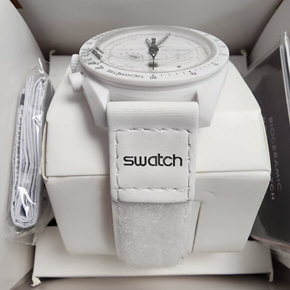 Swatch X Omega Bioceramic Moonswatch Mission To The Moonphase - FULL MOON